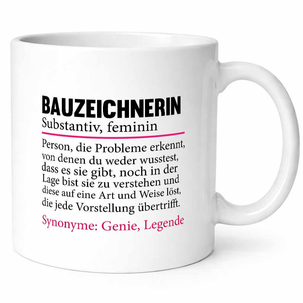 Bauzeichnerin | Spruch Beruf lustig Zeichnerin Arbeit Kollegen Büro Geschenk