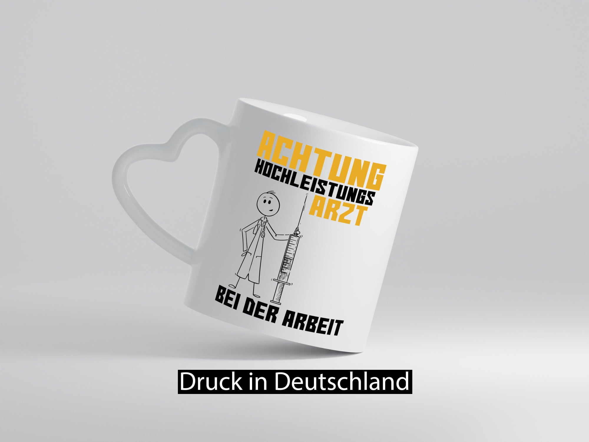 Achtung hochleistungs Arzt bei der Arbeit | Doktor Geschenkidee Kollegen Büro