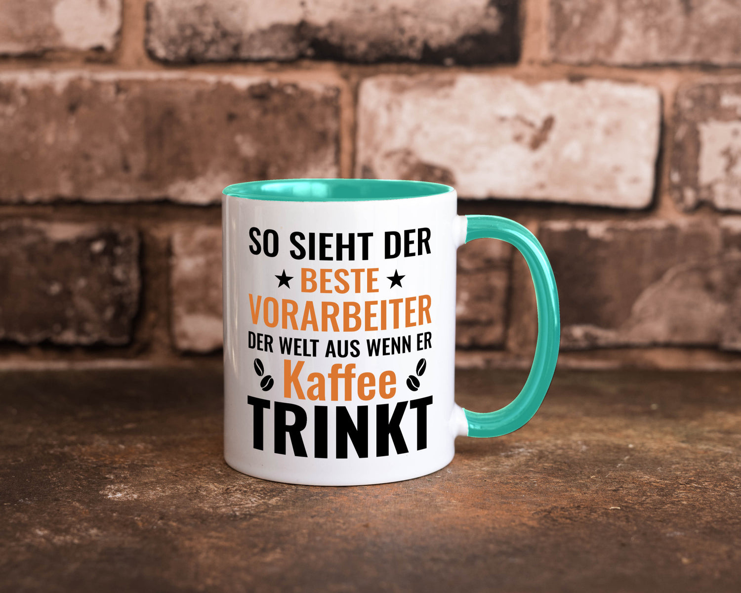 Kaffee trinkt: Vorarbeiter | Kollege Teamleiter Geschenk Arbeit Kollegen Büro