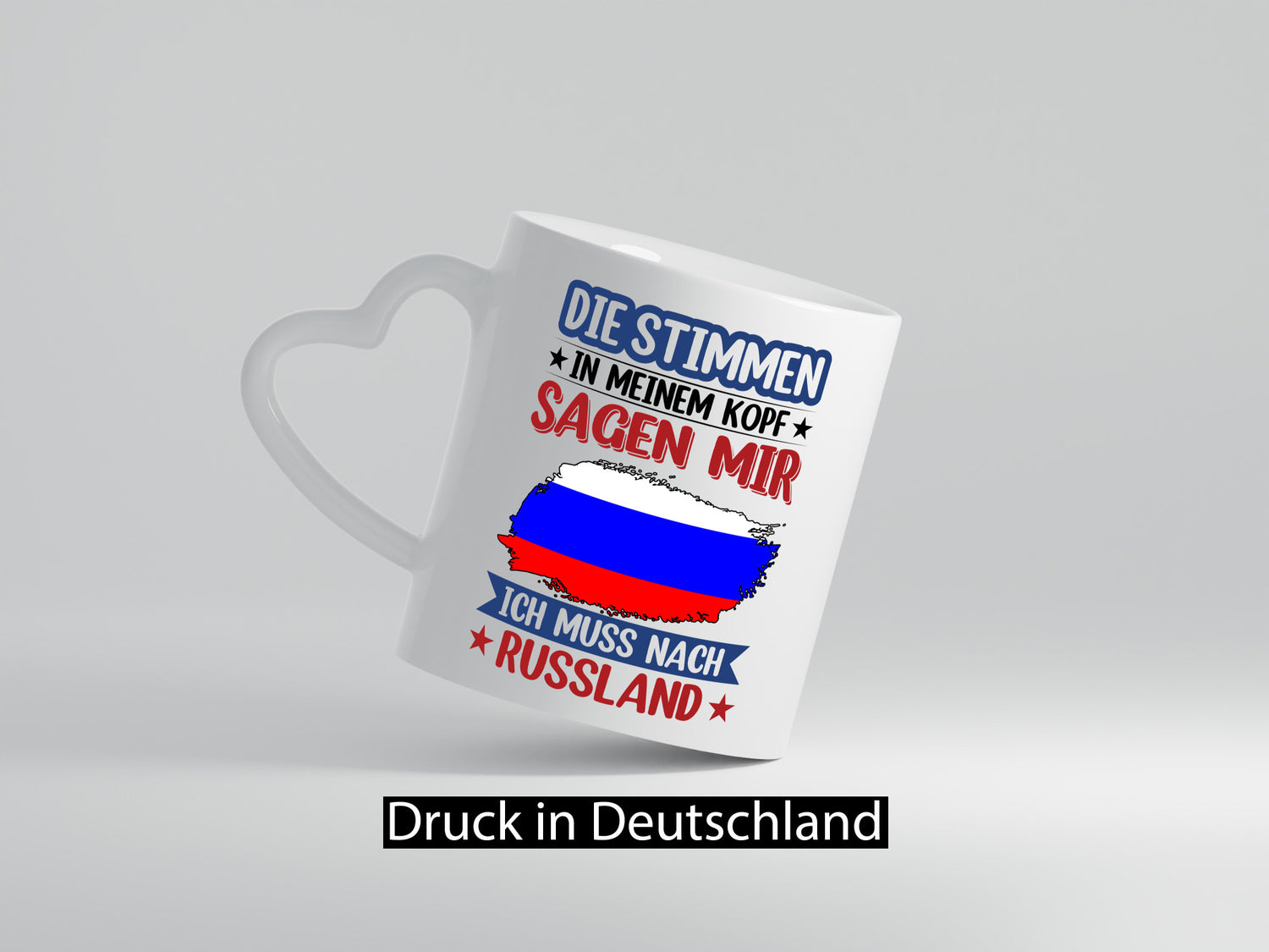 Russland | Urlaub Stimmen in meinem Kopf Traumland v2 lustig Humor Geschenkidee