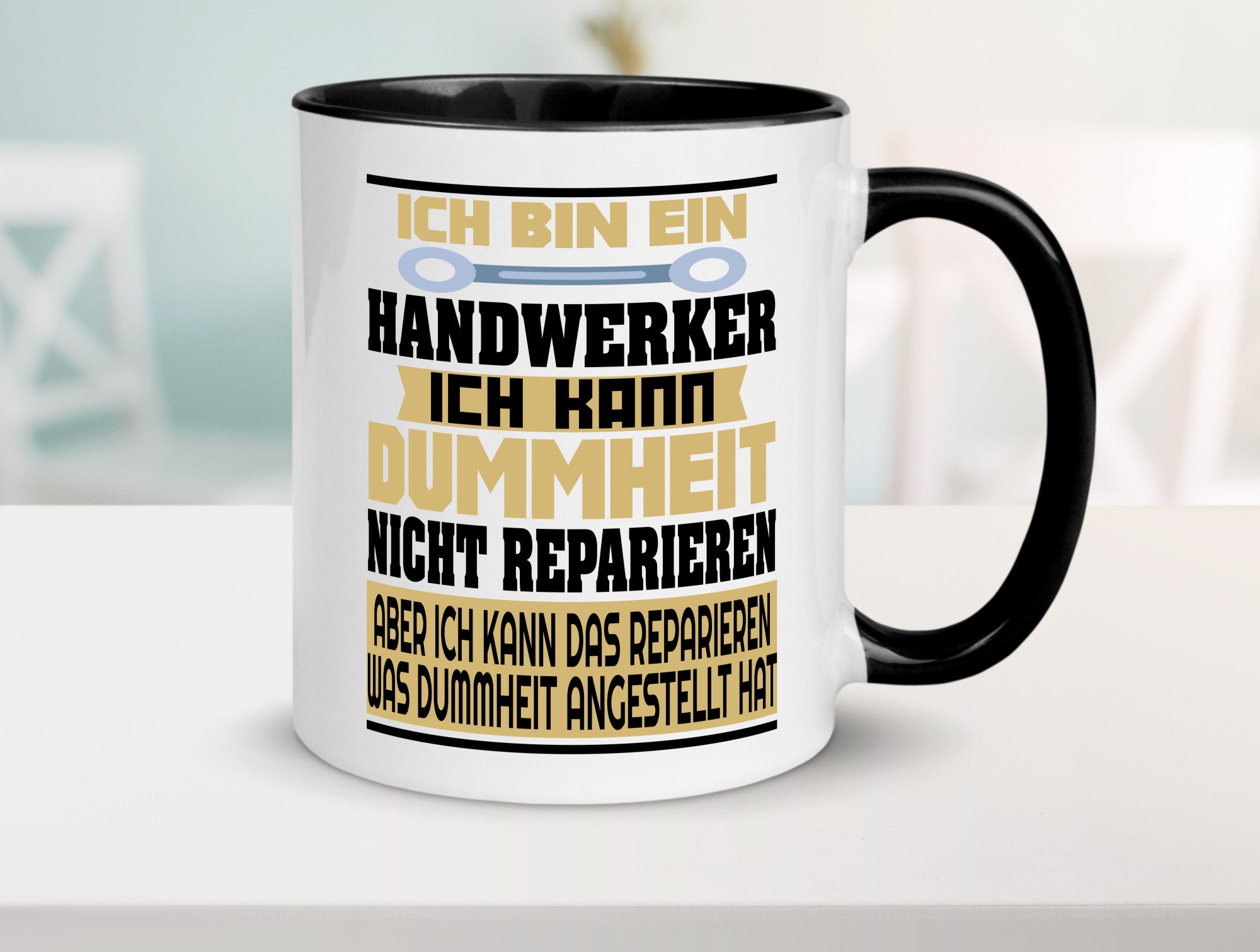 Ich bin Handwerker | Dummheit Schlechte Arbeit lustiger Spruch Geschenk