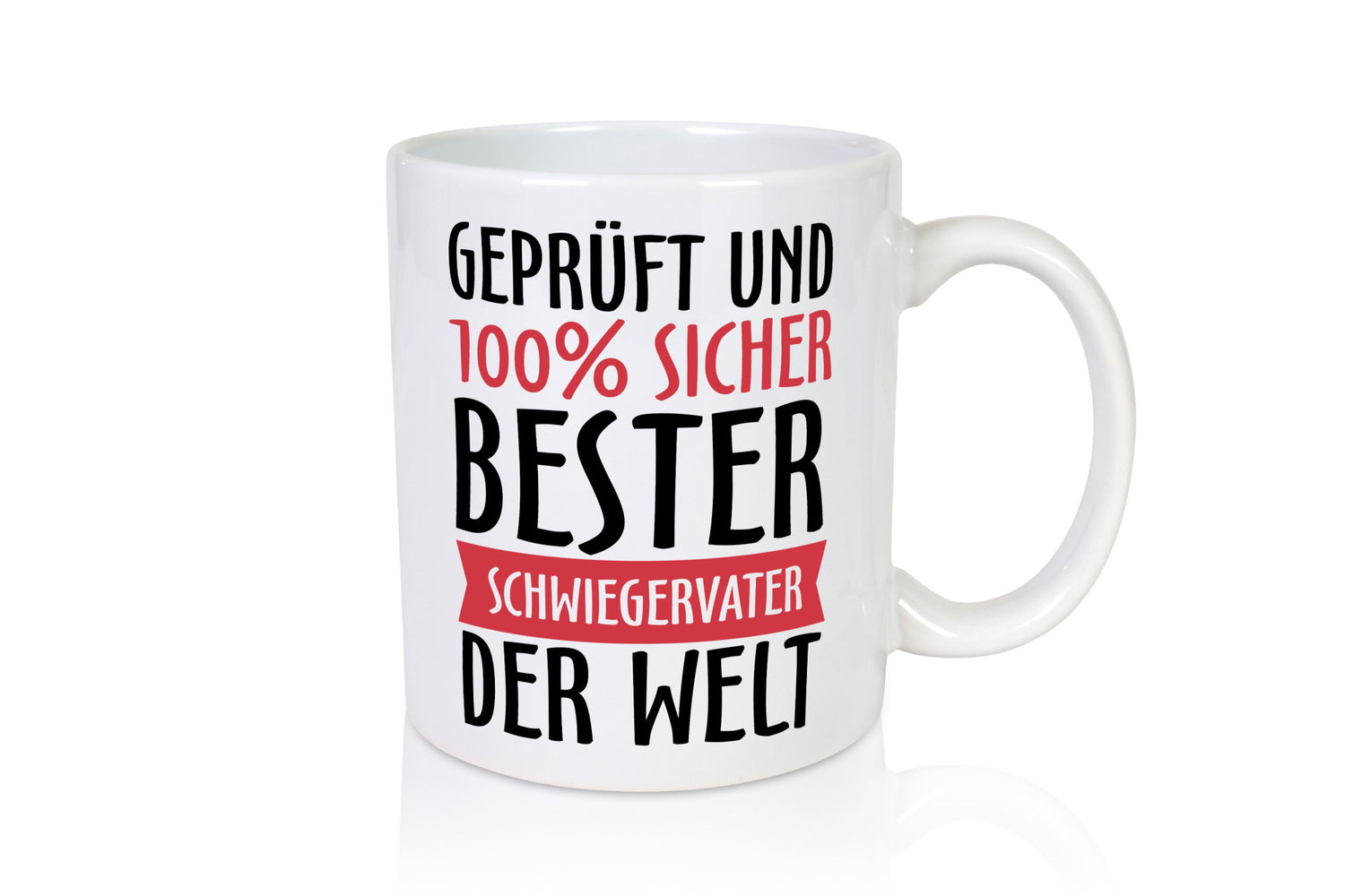 Bester Schwiegervater Geschenk Familie Geschenkidee lustiger Spruch Tasse