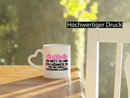 wie ein Unfall | Krankenschwester Krankenhaus lustig Humor Geschenkidee
