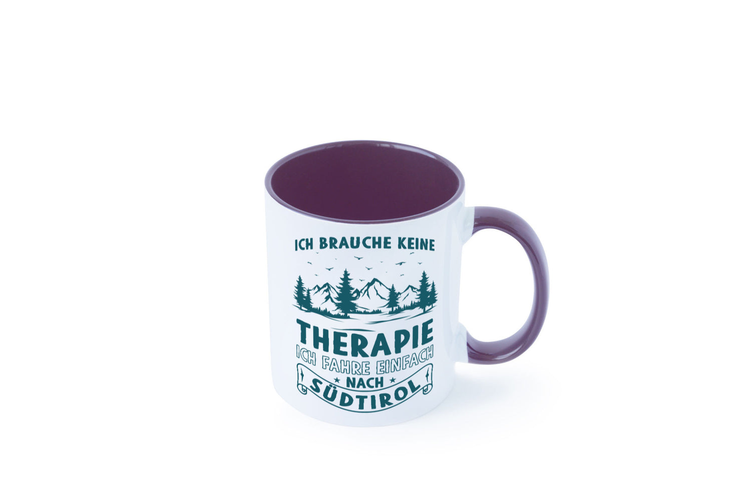 Keine Therapie, ich muss nach Südtirol | Berge Wald Geschenkidee Humor Tasse