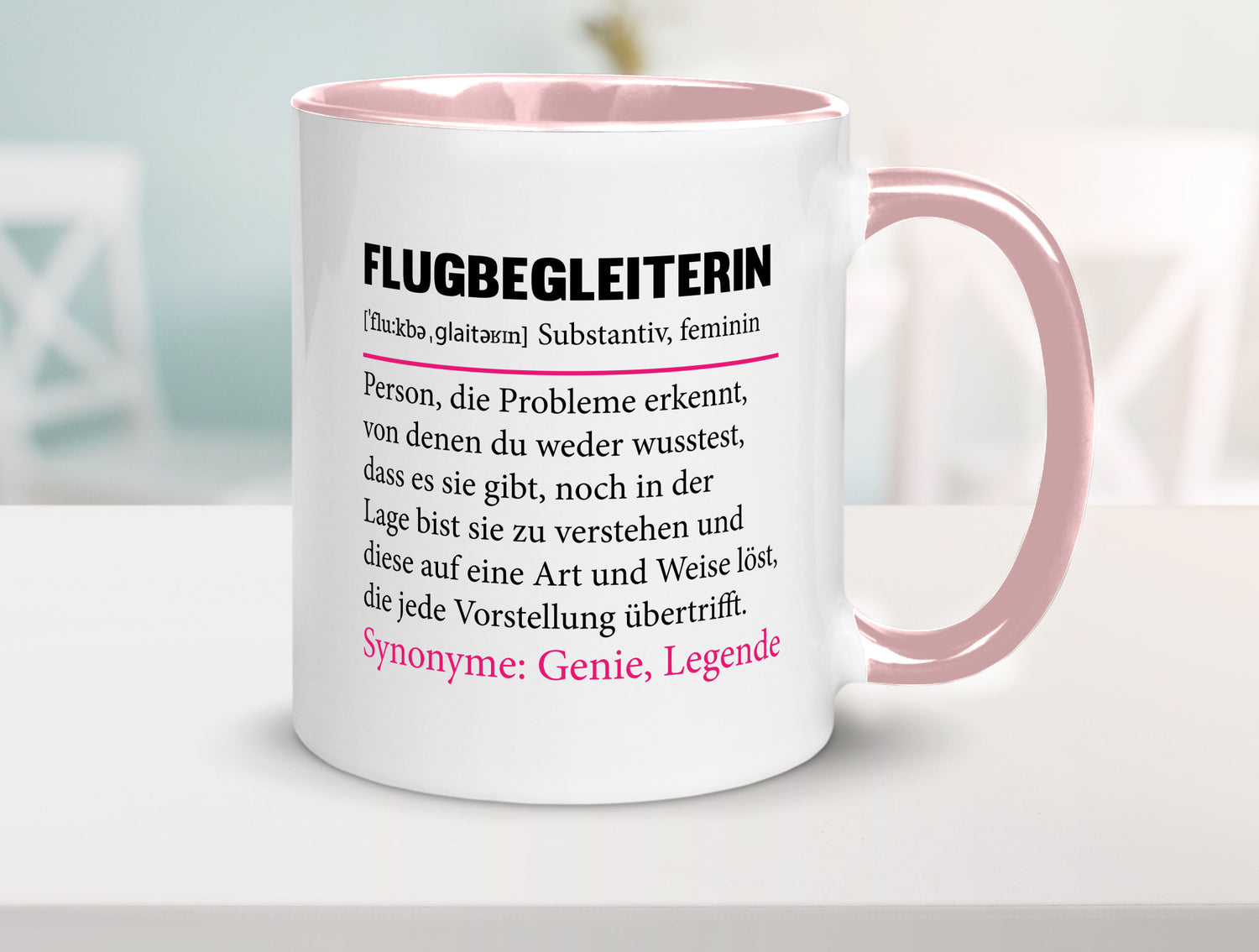 Flugbegleiterin | Spruch Stewardess Flughafen lustiger Geschenk Humor
