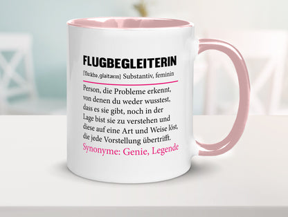 Flugbegleiterin | Spruch Stewardess Flughafen lustiger Geschenk Humor
