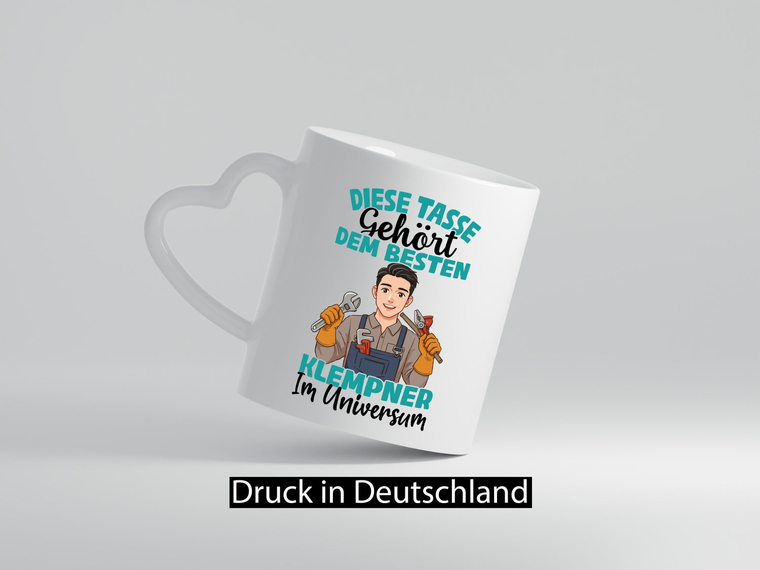 Im Universum: Klempner |klempnern Humor Geschenkidee Tasse