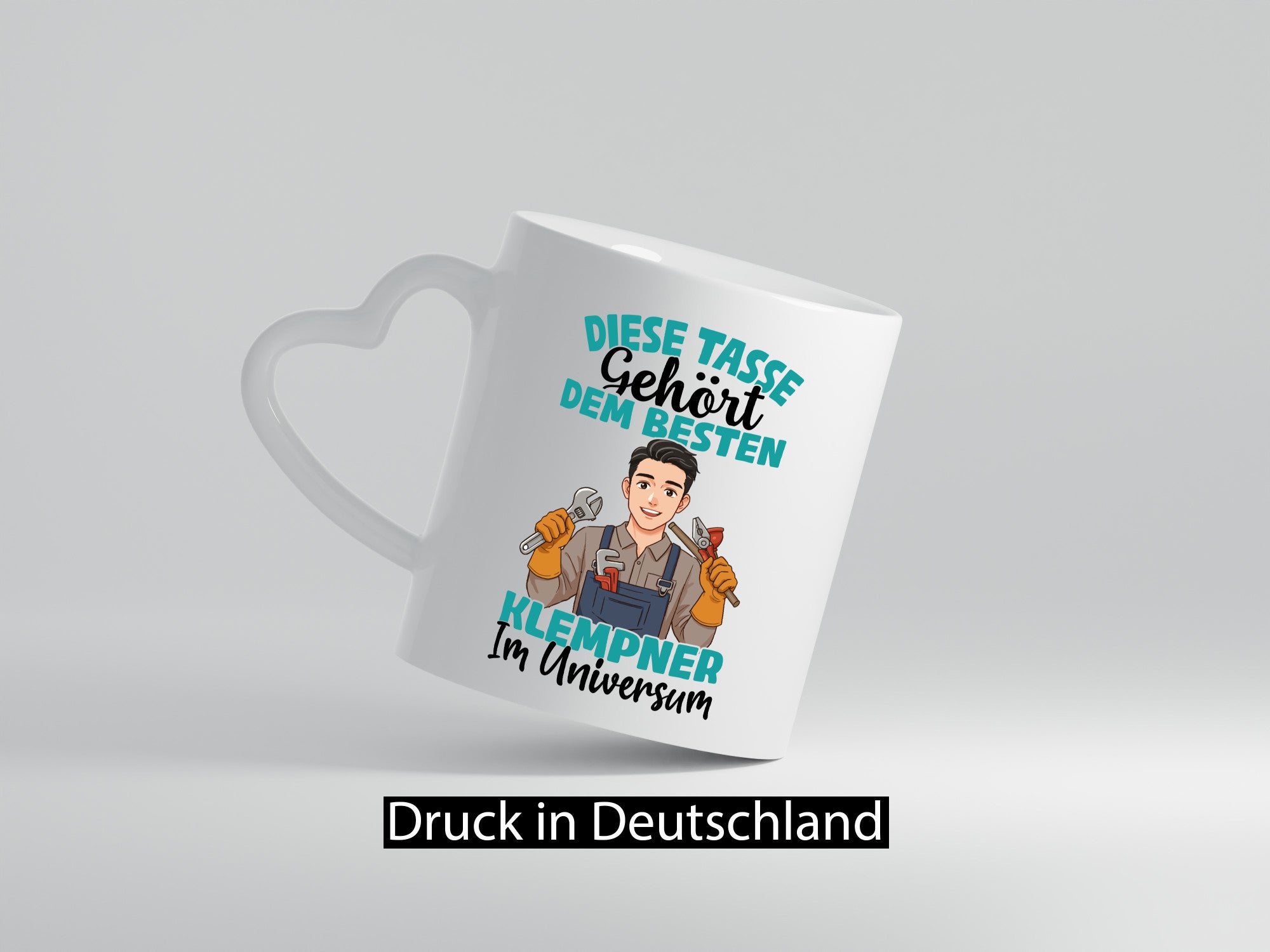Im Universum: Klempner |klempnern Humor Geschenkidee Tasse