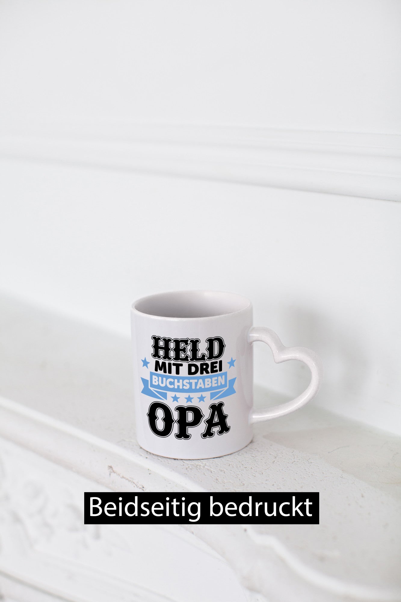 Held, drei Buchstaben, Opa | Held Sterne Auszeichnung lustiger Spruch Geschenk