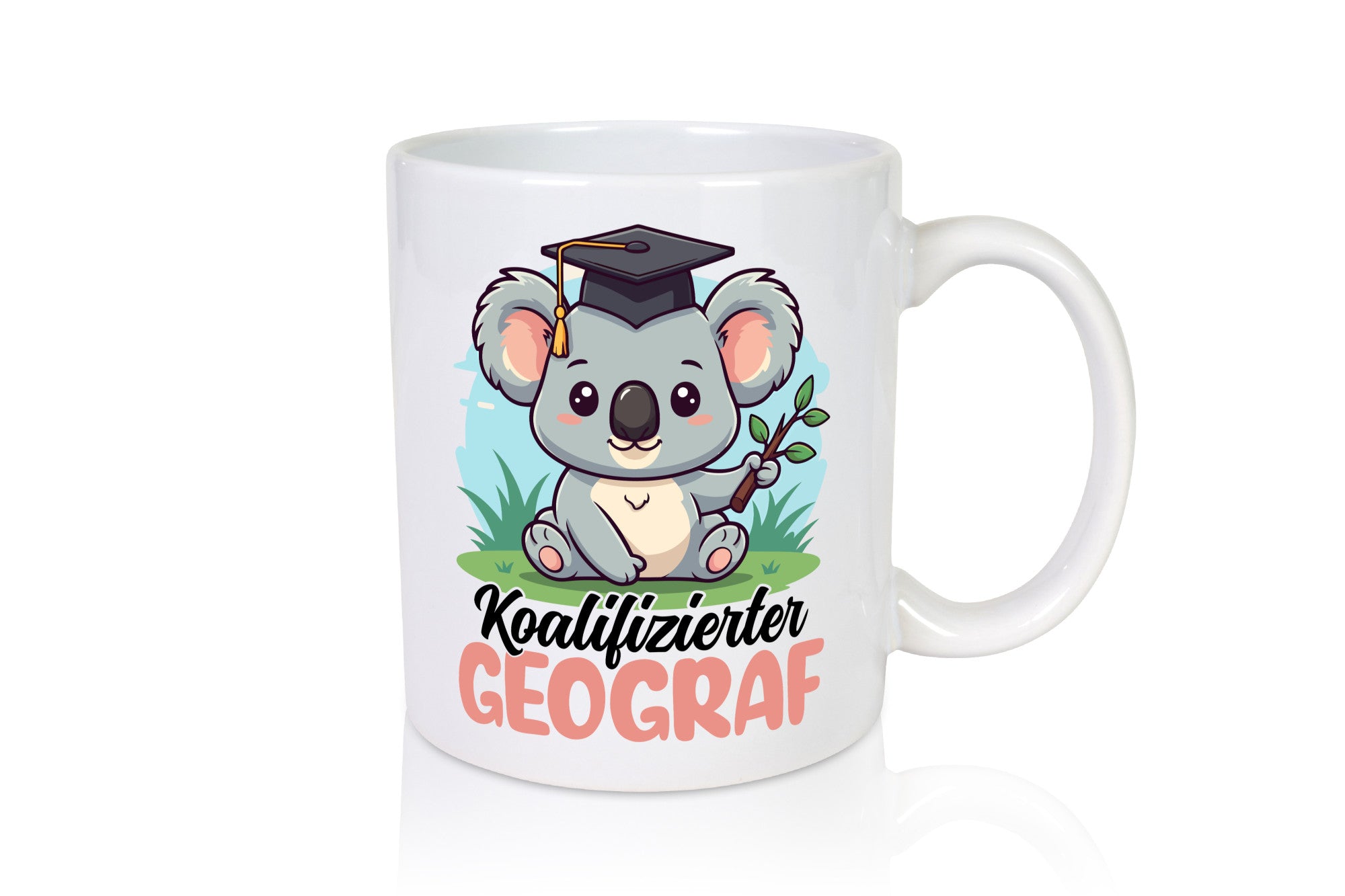 Koalifizierter Geograf | Geografie lustiger Spruch Geschenk Humor Geschenkidee