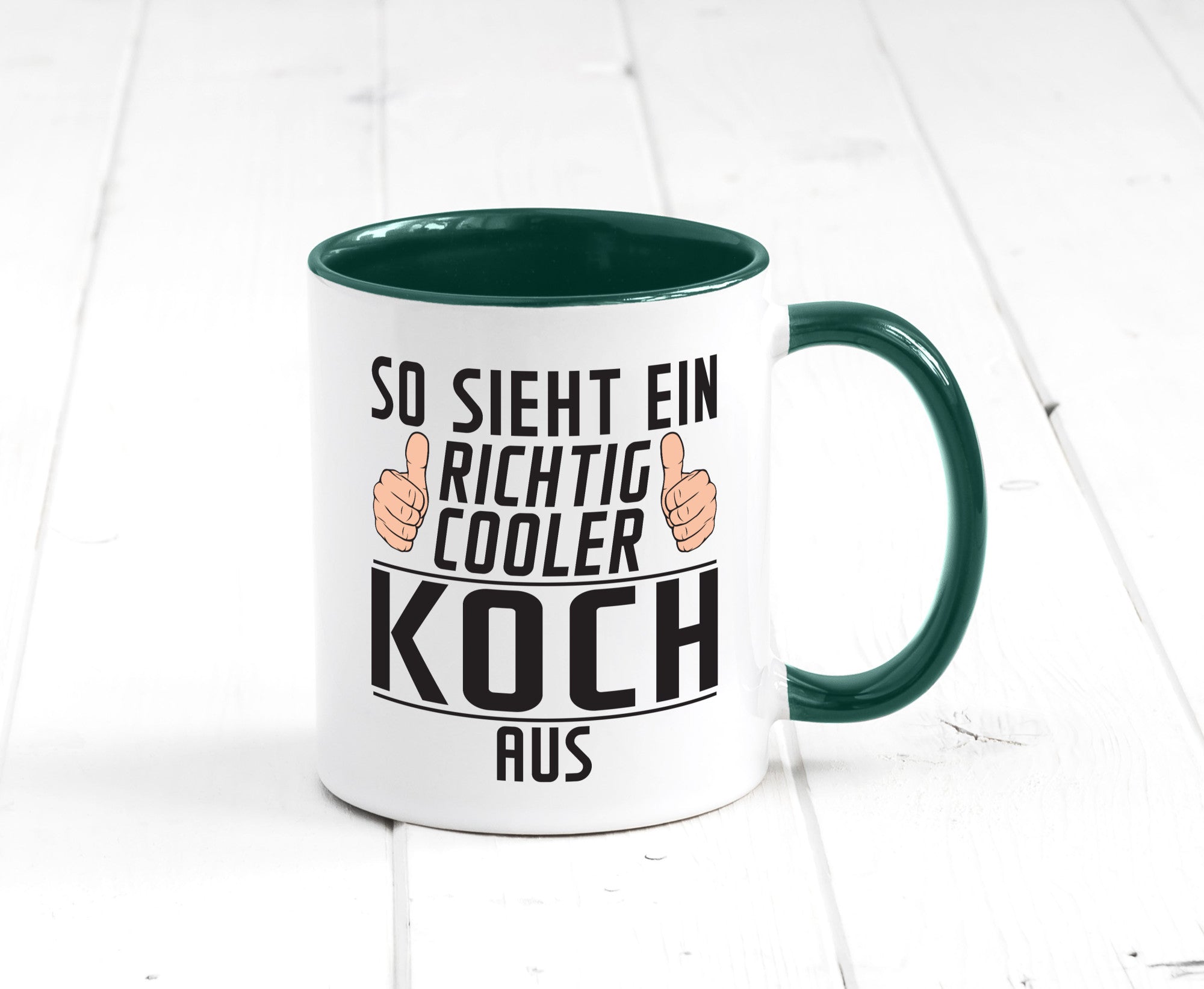 Richtig Cooler Koch | Chefkoch Humor Arbeit Kollegen Büro Geschenkidee Tasse