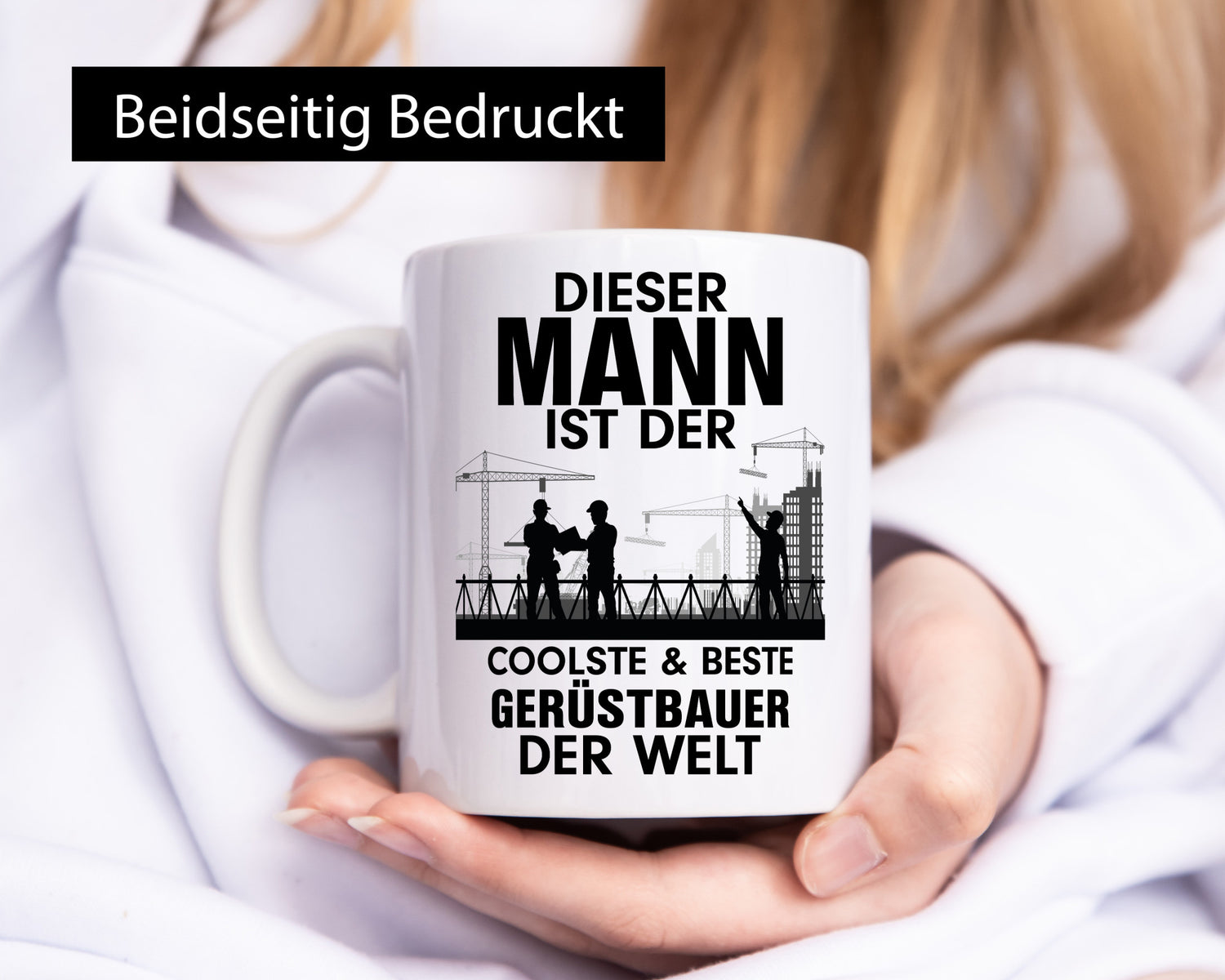 Coolster Gerüstbauer | Männer Tasse Baustelle lustiger Spruch Geschenk Humor