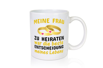 Hochzeitstag Spruch | Ehefrau Tasse romantisch Geschenkidee Familie Humor
