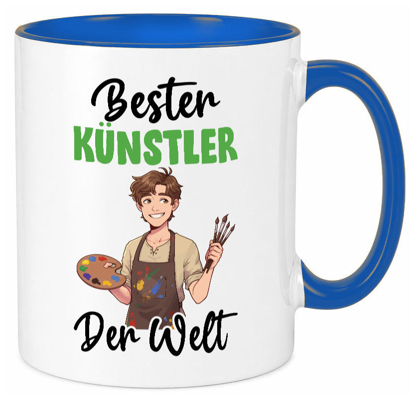 Bester Künstler | Kunst Geschenkidee Humor Tasse