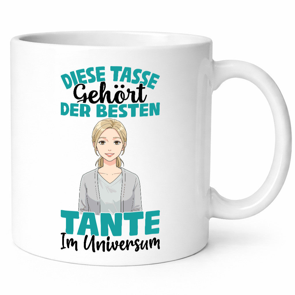 Im Universum: Tante | Nichte Schwester Familie lustig Geschenkidee Geschenk