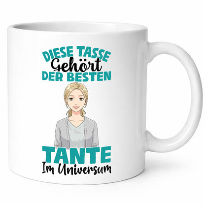 Im Universum: Tante | Nichte Schwester Familie lustig Geschenkidee Geschenk
