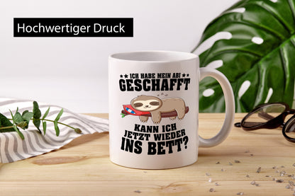 Abi geschaft | Abitur weiter Schlafen Geschenk Humor Geschenkidee lustiger