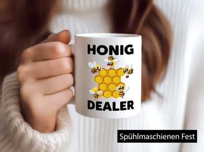 Honig Dealer | Imker Bienen Bienenzüchter Geschenkidee Humor Tasse