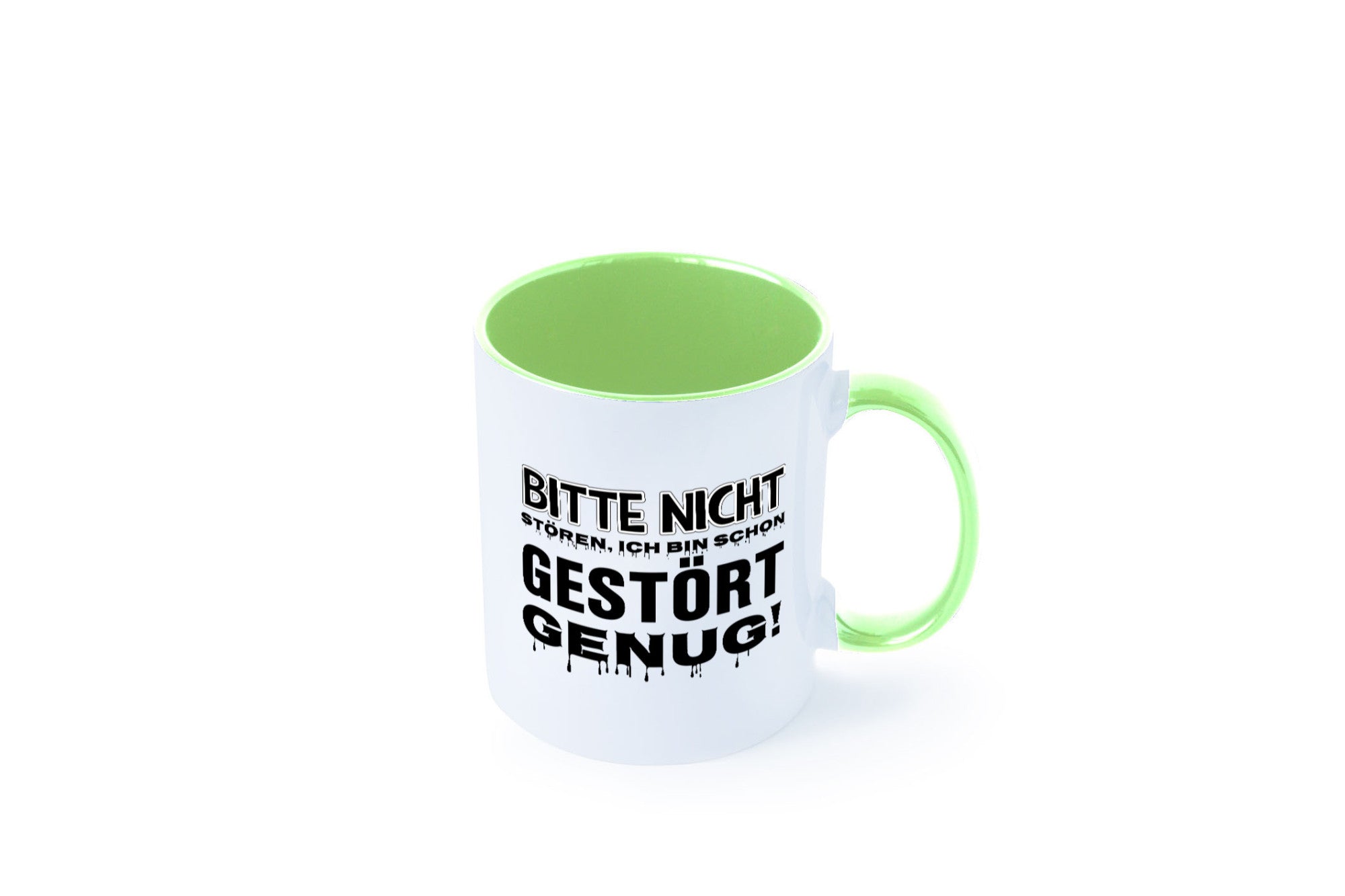 Ich bin schon gestört lustiger Spruch Geschenk Humor Geschenkidee Tasse