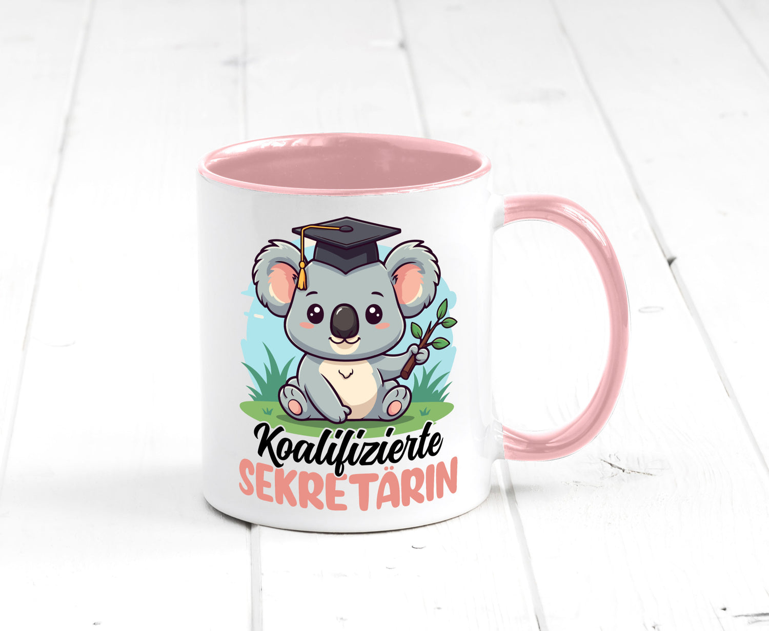 Koalifizierte Sekretärin | Büro Geschenkidee Arbeit Kollegen Humor Tasse
