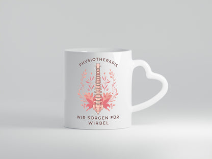 Physiotherapie wir sorgen für wirbel | Therapie lustig Humor Geschenkidee