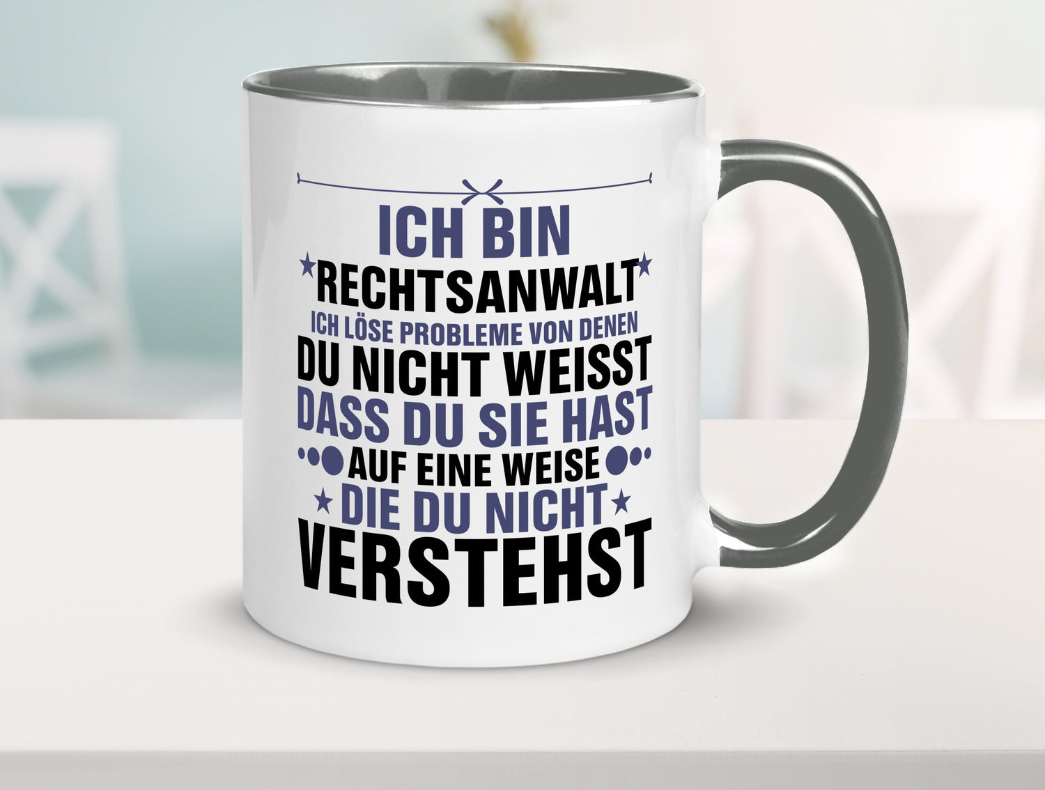 Löse Probleme: Rechtsanwalt | Anwalt Jurist v2 lustig Humor Geschenkidee