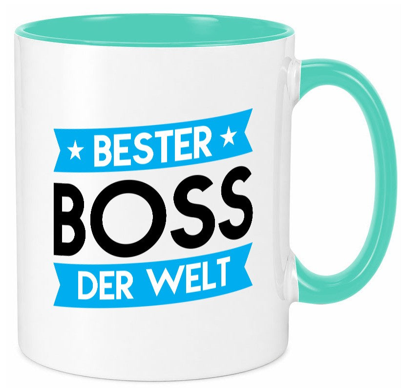 Bester Boss | Führungskraft Vorgesetzter lustig Humor Geschenkidee Geschenk Tasse