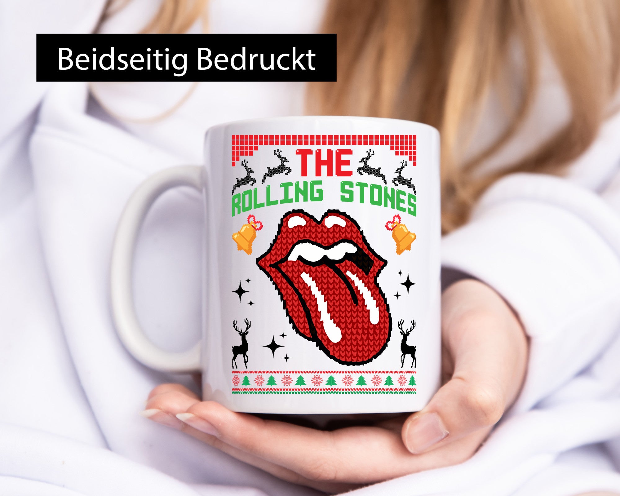The Rolling Stones | Weihnachten Ugly Christmas lustiger Spruch Geschenk Humor