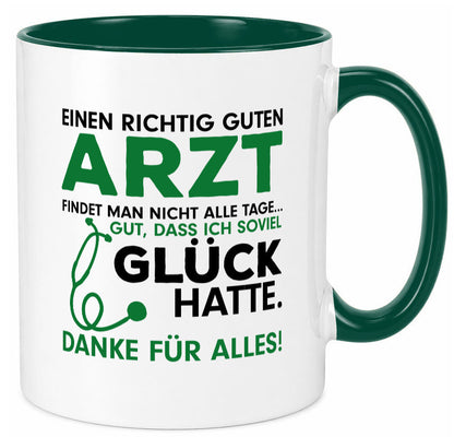 Richtig guter Arzt | Dankeschön Tasse Ã„rzte Spruch Geschenk Humor Geschenkidee