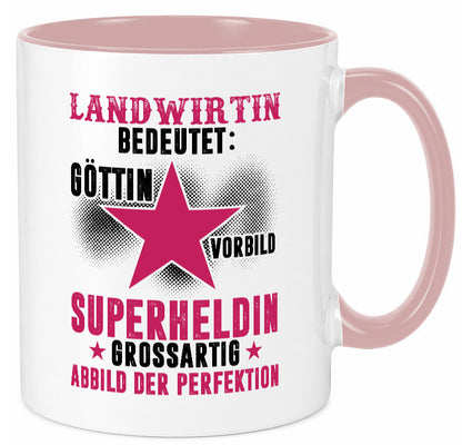 Bedeutung von Landwirtin| Bäuerin | Landwirtschaft lustig Humor Geschenkidee