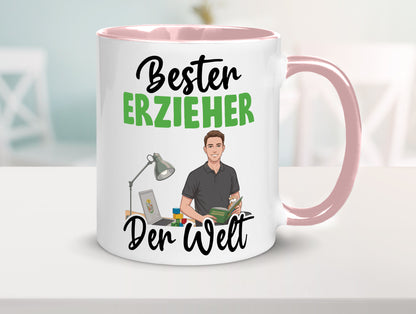 Bester Erzieher | Pädagoge Schule v2 Geschenk Humor Geschenkidee lustiger