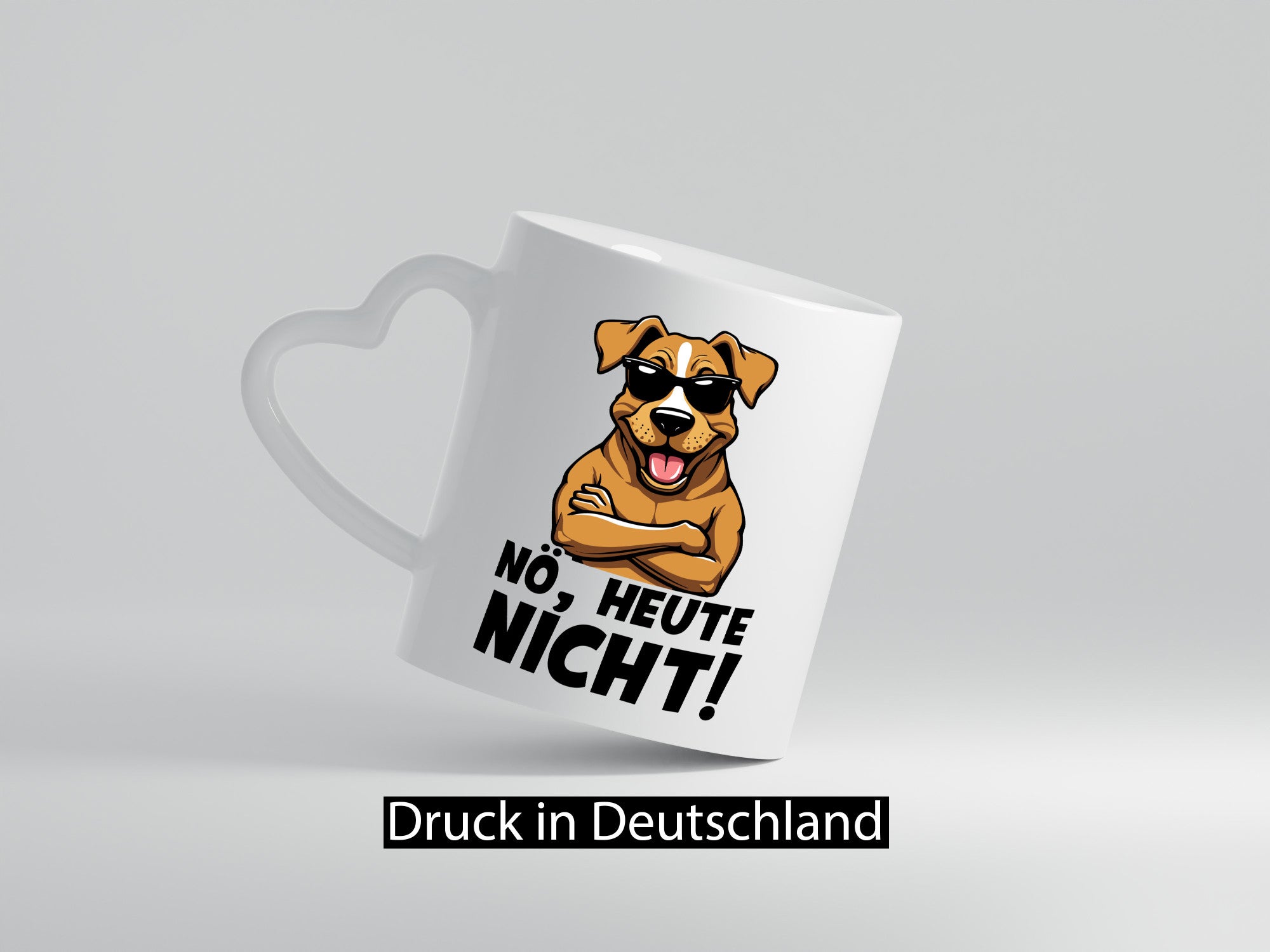 Nö Heute nicht | Hund Sturer Podenco Geschenk Tierliebhaber Humor lustiger