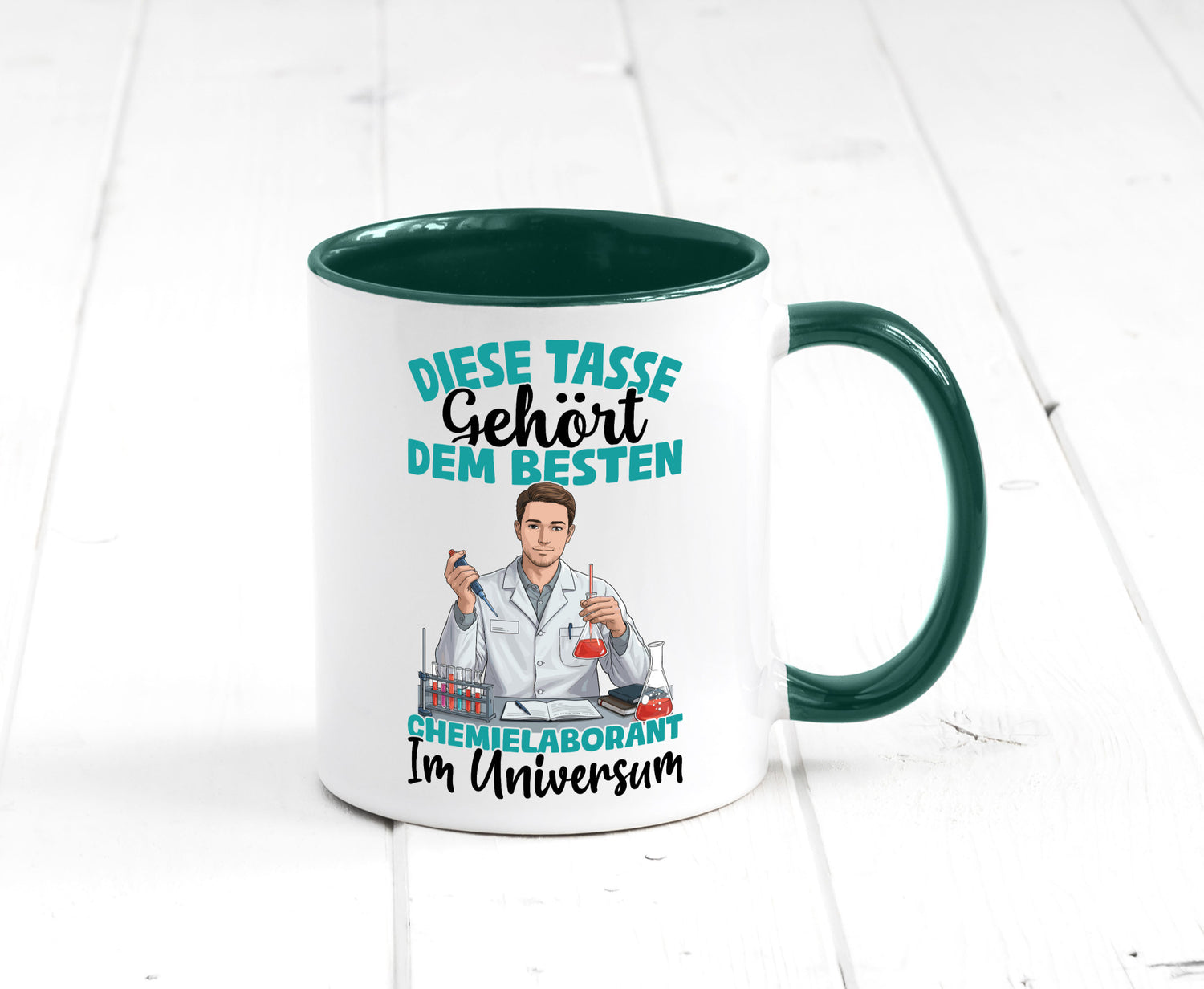 Im Universum: Chemielaborant | Laborant Chemie Humor Geschenkidee Tasse