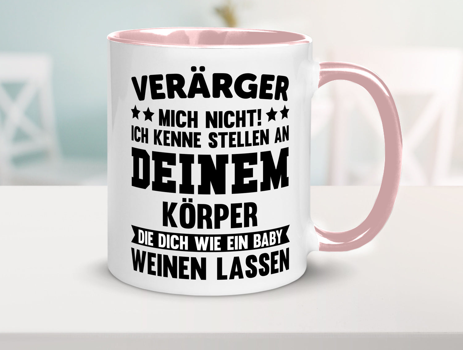 Ärger mich nicht ich kenne stellen da tut es weh. | Rache Geschenk Humor
