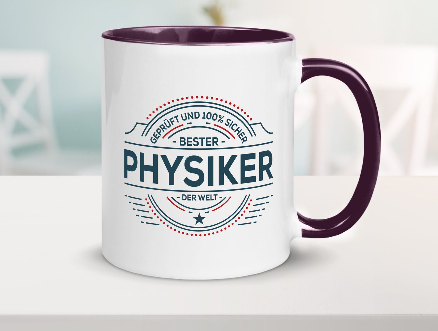 Geprüft und sicher: Physiker | Physik lustiger Spruch Geschenk Humor