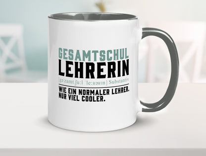 Gesamtschullehrerin | Unterricht Lieblingslehrerin Geschenkidee Humor Tasse