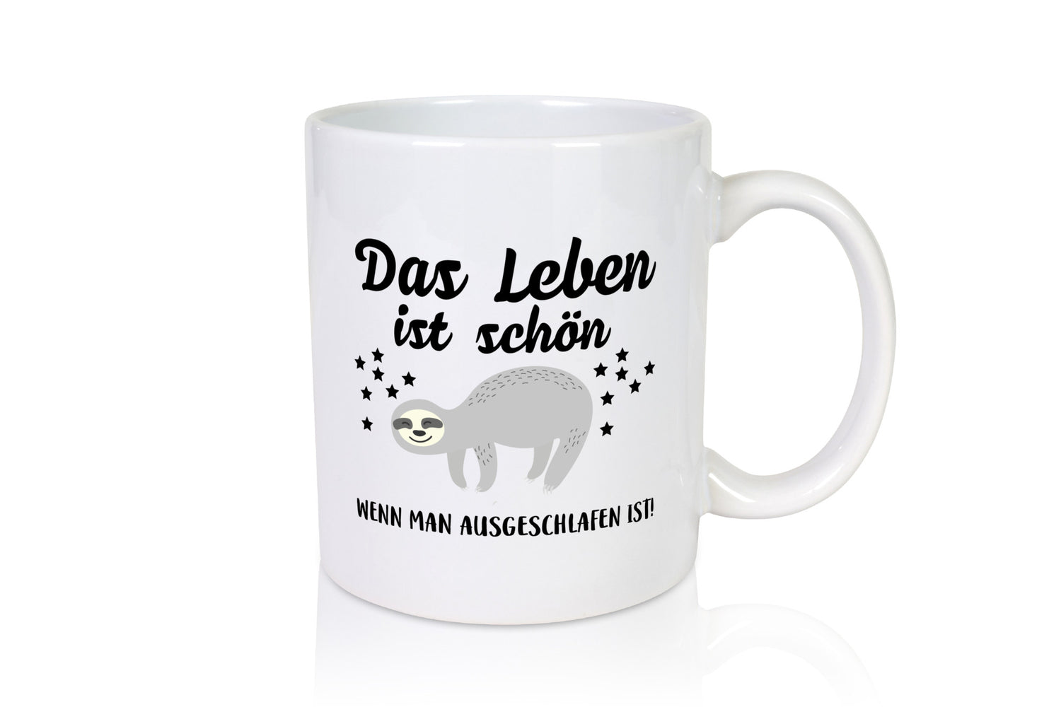 Schön ausgeschlafen | Morgenmuffel Motiv müde Geschenkidee Humor Tasse