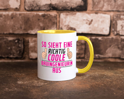 Richtig Coole Bauingenieurin | Ingenieurin lustig Humor Geschenkidee Geschenk
