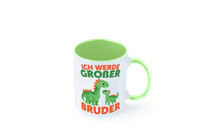 Ich werde Großer Bruder | Dino Brudersaurus lustig Humor Geschenkidee Geschenk