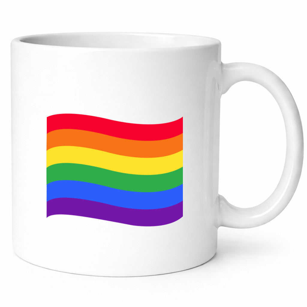 LGBTQ+ Tasse | bunter Regenbogen bunte Flagge LGBT Humor Geschenkidee