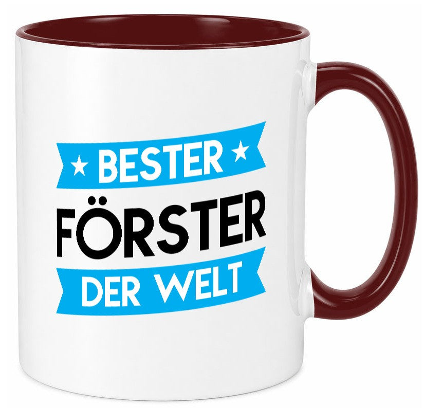 Bester Förster | Forst Arbeit Humor Kollegen Büro Geschenkidee Tasse