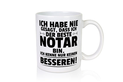 Der Beste Notar | Jurist Geschenk Humor Geschenkidee lustiger Spruch Tasse