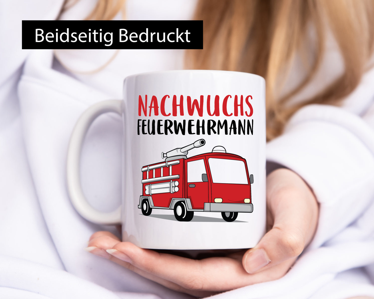 Nachwuchs Feuerwehrmann | Feuerwher Humor Geschenkidee Tasse