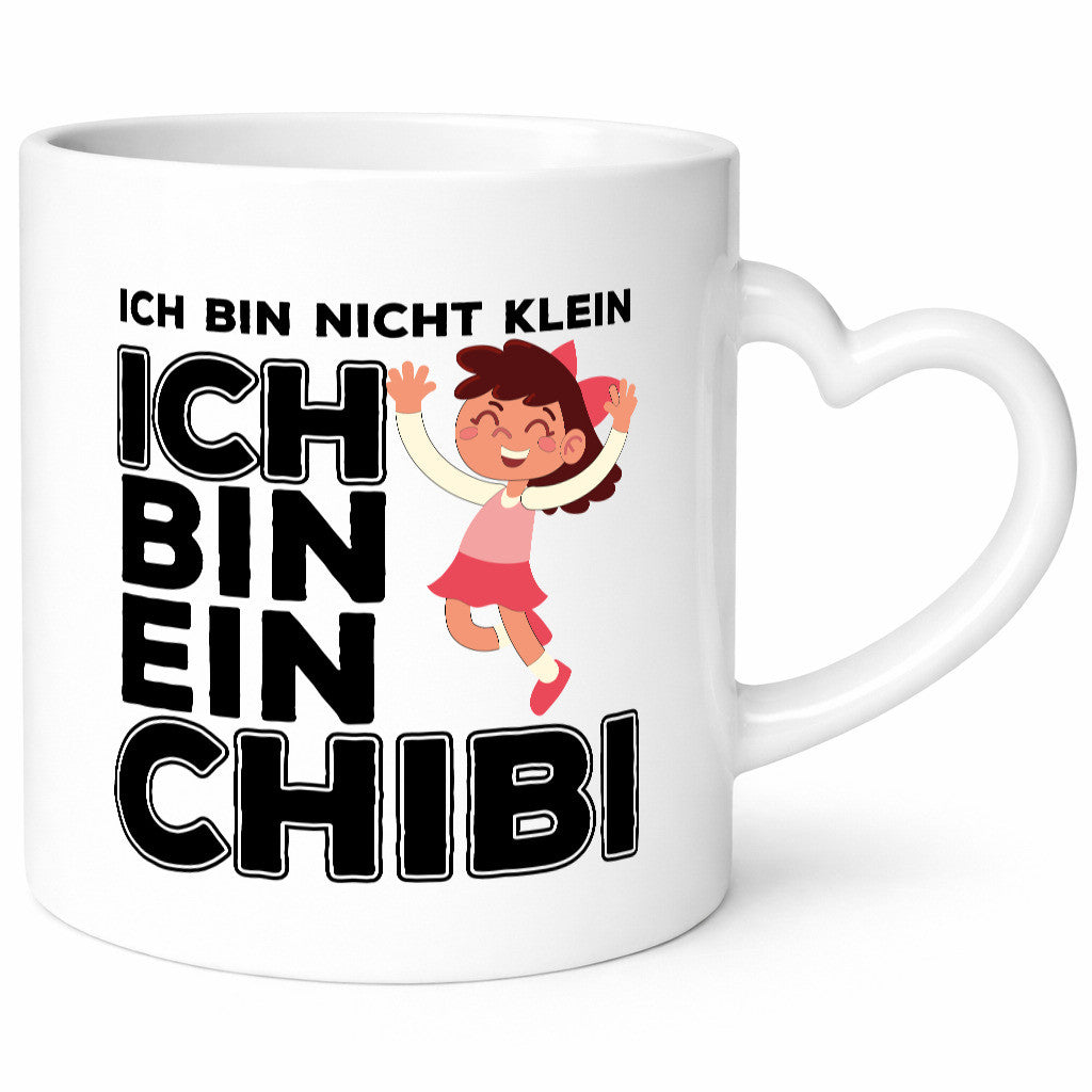 Ich bin ein Chibi | Anime Tasse Süßer Comic Mädchen lustiger Spruch Geschenk