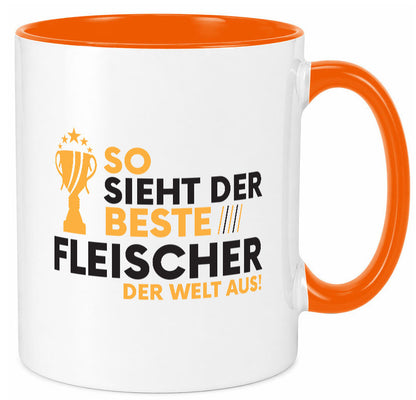 Der Weltbeste Fleischer | Schlachterei Geschenkidee Humor Tasse