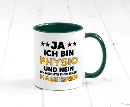 Ich bin Physio | lustige Spruch Tasse Physiotherapeut Geschenkidee Humor