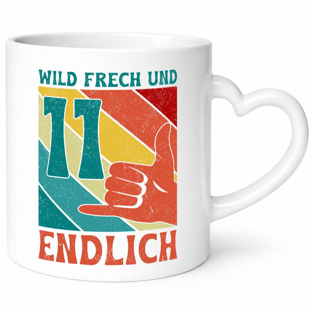 11. Geburtstag | 11 Jahre Wild und Frech Geschenkidee Humor Tasse