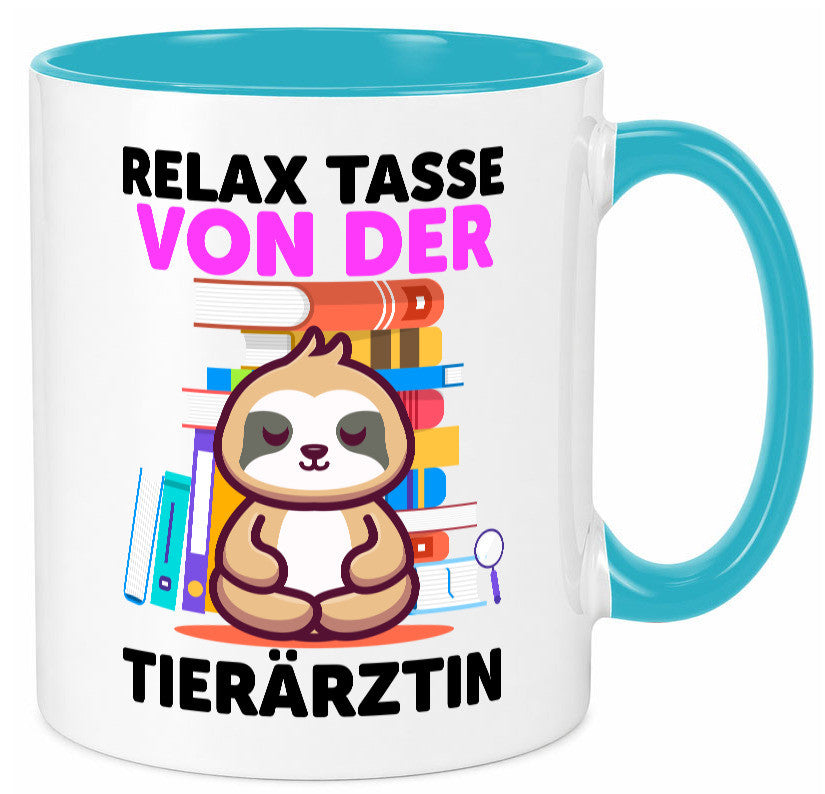 Relax Tasse: Tierärztin | Mediziner Tiermedizin Humor Tierliebhaber