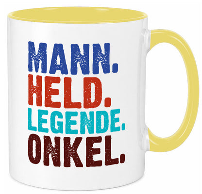 Legende Onkel | Männer Tasse Patenonkel Humor Mann lustig Geschenkidee Geschenk