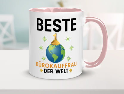 Welt Beste Bürokauffrau | Kauffrau Geschenk Arbeit Kollegen Büro lustiger